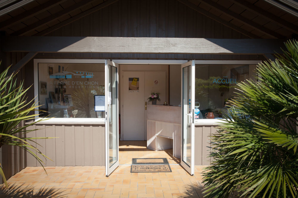 Hôtel La Ferme d'En Chon Biscarrosse Exterior foto